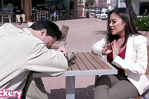 Trickery - Kaylani Lei tricked into anal sex with a stranger